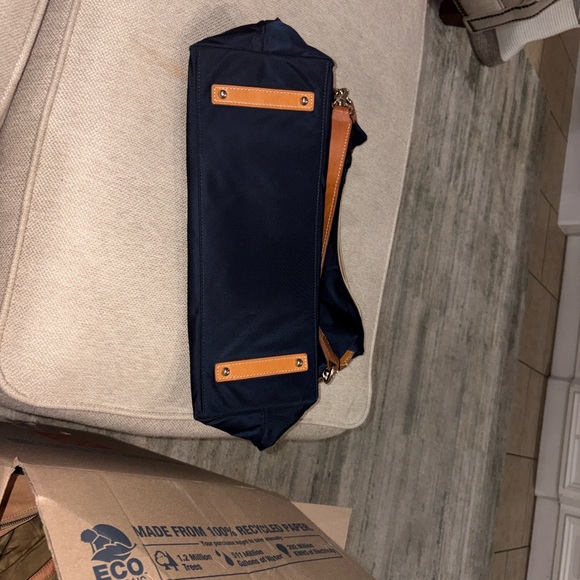 Dooney & Bourke Nylon Shoulder Bag in Navy Blue - Picture 5 of 8